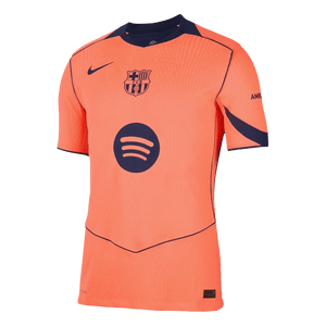 Barcelone Third Maillot 2025/26 Orange Authentique