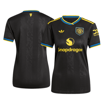 Manchester United Derde Shirt 2025/26 Dames Zwart