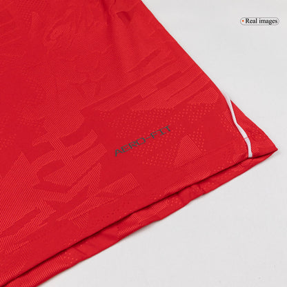 RICE #4 Engeland Uitshirt - Wereldkampioenschap 2026 Rood Speler