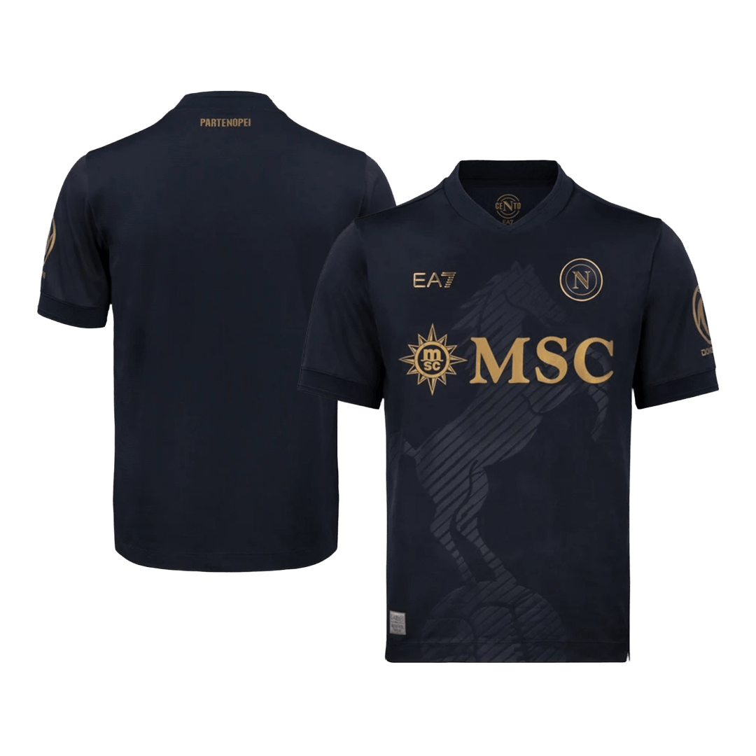 Naples Third Maillot 2026/27 Noir Joueur