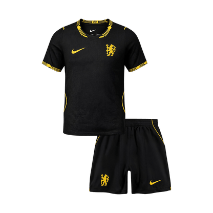Chelsea Extérieur Maillot Kit 2026/27 Enfant Noir