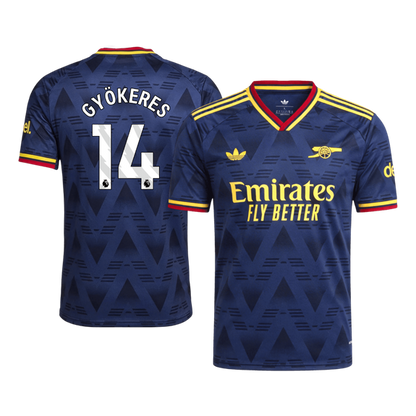 GYÖKERES #14 Arsenal Extérieur Maillot 2026/27 Bleu marine Joueur