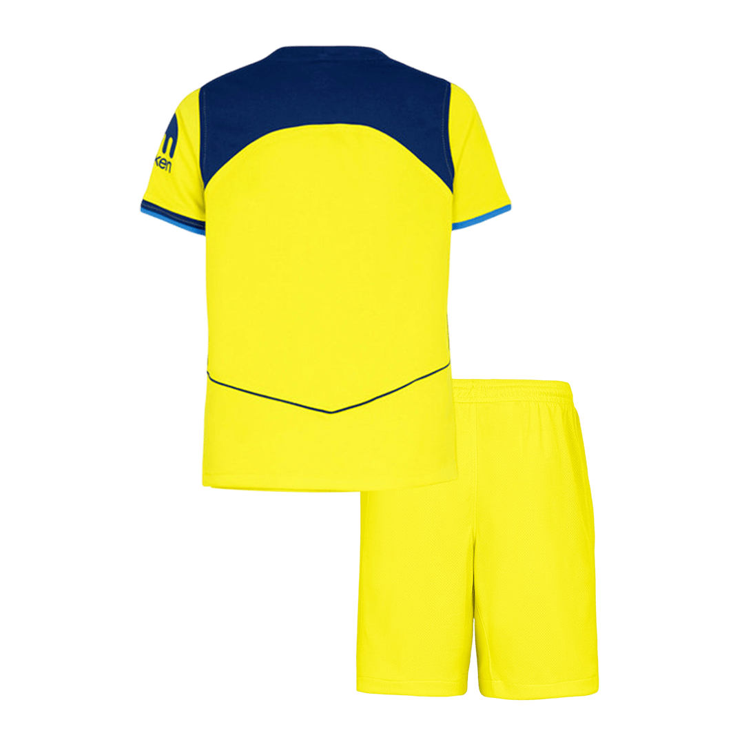 Tottenham Hotspur Maillot Kit 2025/26 Junior Jaune