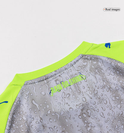 Manchester City Third Maillot Kit 2025/26 Junior Gris