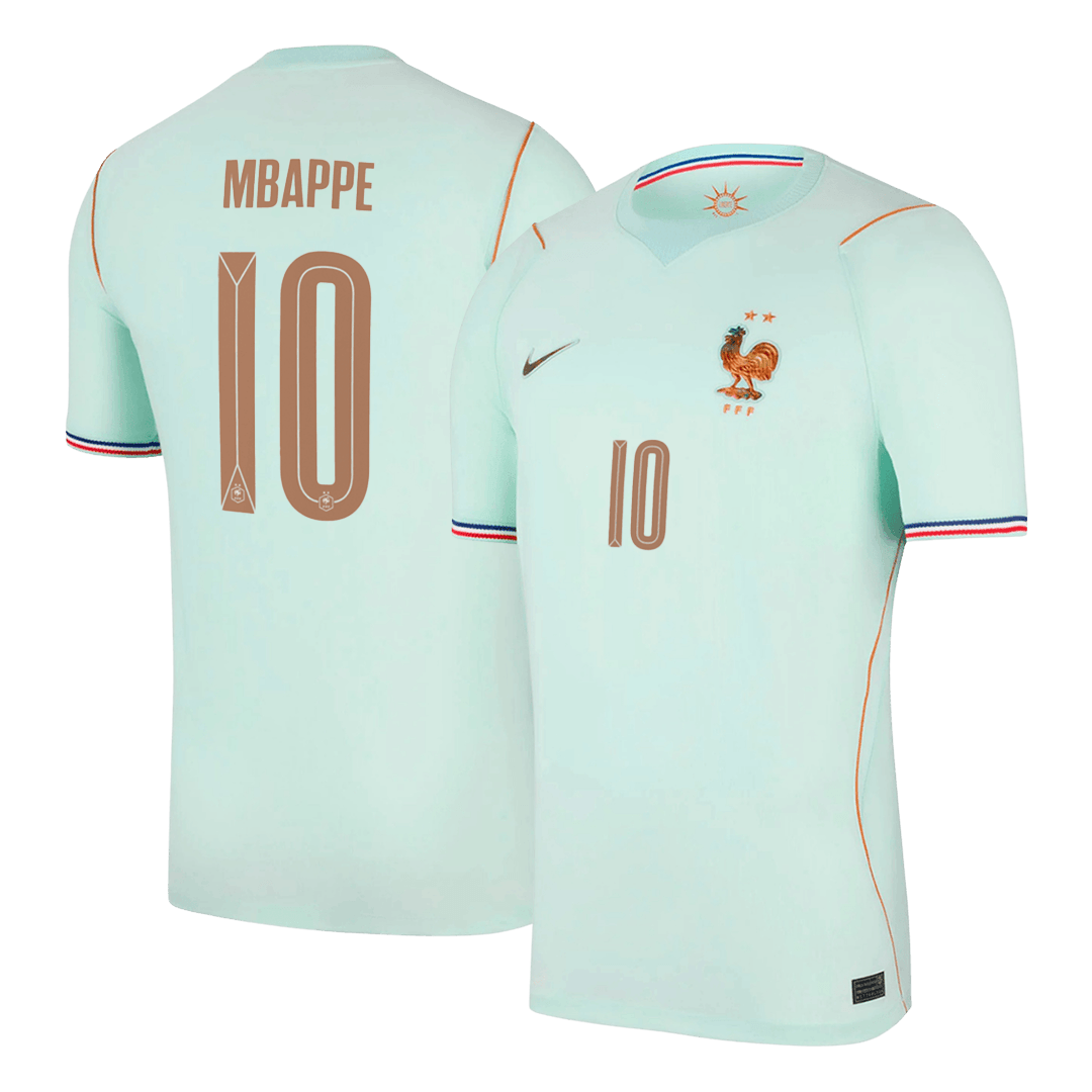 MBAPPE #10 Frankrijk Uitshirt - WK 2026 Blauw
