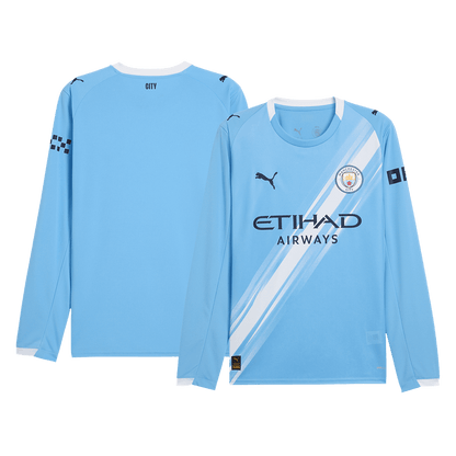 Manchester City Domicile Maillot Manches Longues 2025/26