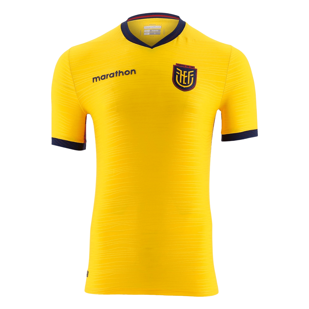 Ecuador Thuisshirt - Wereldkampioenschap 2026 Geel