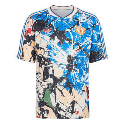 Manchester United Pre-Match Maillot 2025/26 Bleu