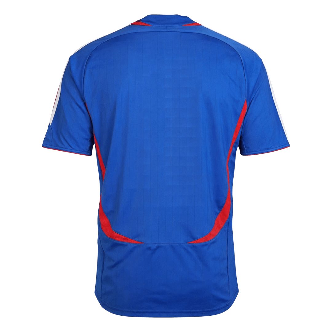 Retro Frankrijk Thuisshirt 2006 Blauw