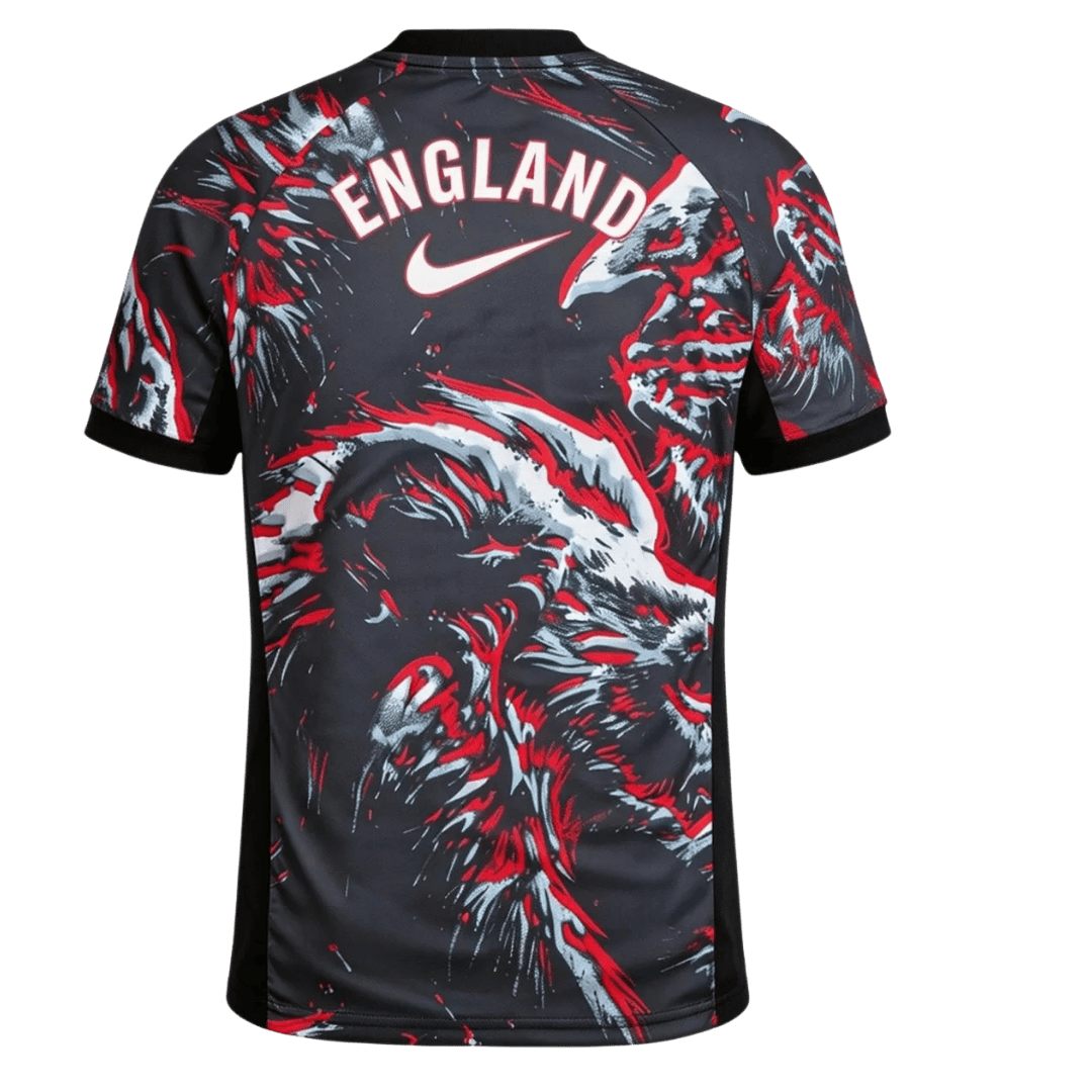 Engeland Shirt - Wereldkampioenschap 2026 Zwart