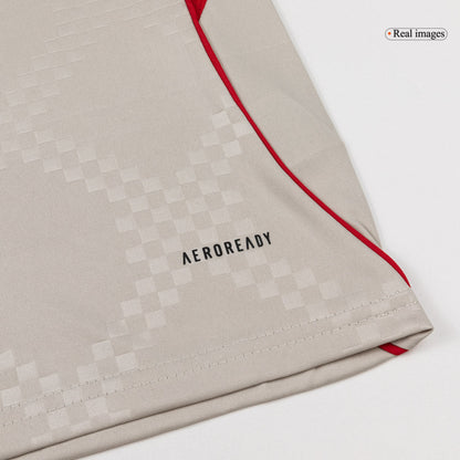 Lisbonne Extérieur Maillot Kit 2025/26 Junior Beige