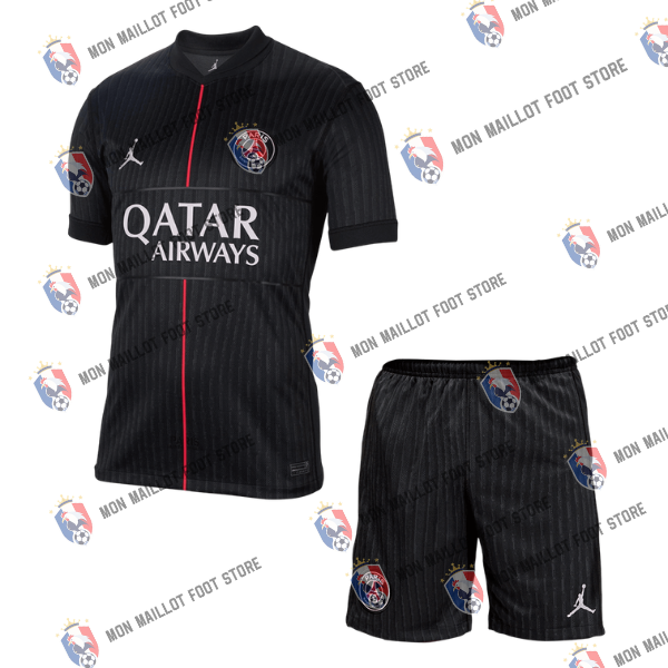Vierde Maillot Kit 2025/26 Zwart