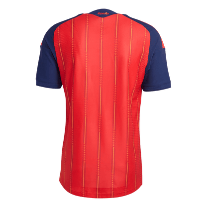 Espagne Domicile Maillot Coupe du Monde 2026 Rouge Joueur
