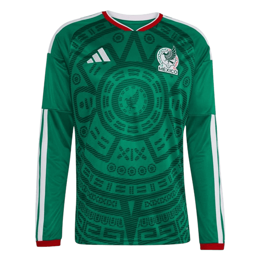 Mexique Domicile Maillot Manches Longues - Coupe du Monde 2026 Vert