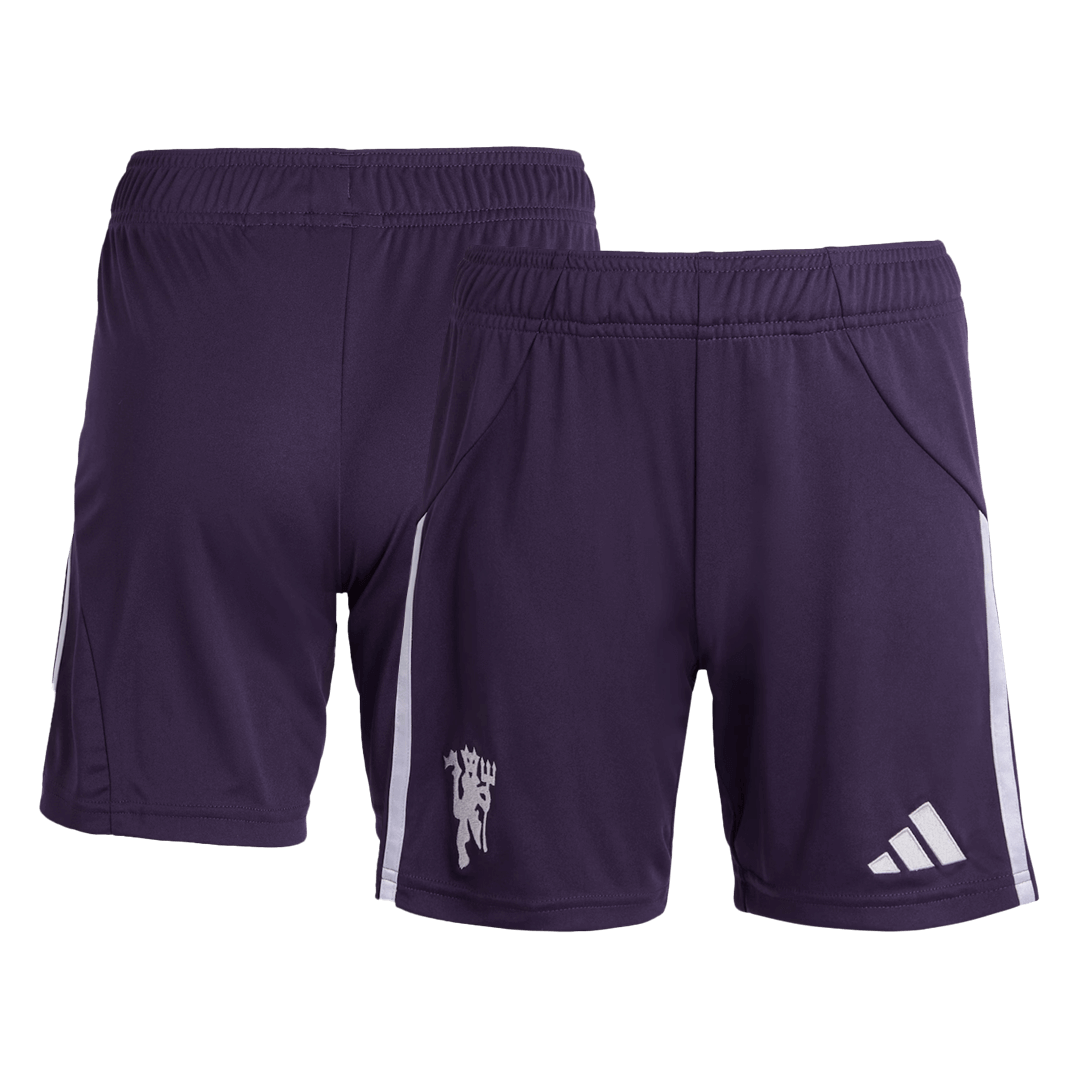 Manchester United Extérieur Maillot Kit 2025/26 Blanc