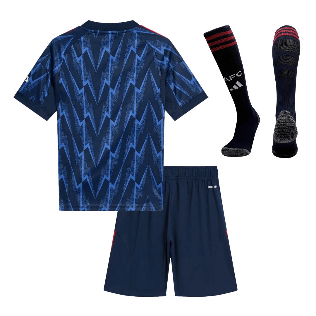 Arsenal Extérieur Maillot Kit 2025/26 Enfant Bleu