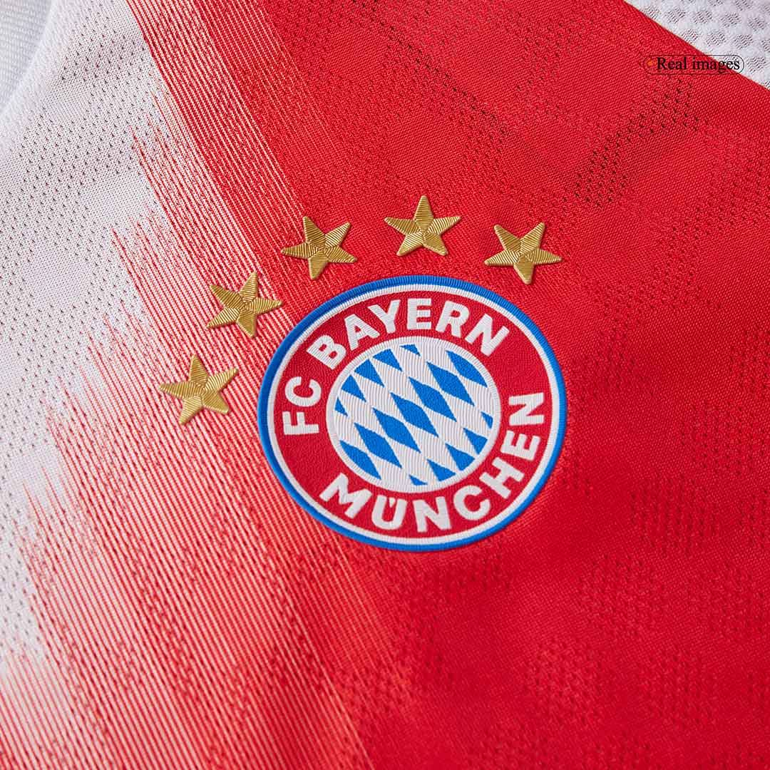 UPAMECANO #2 München Thuisshirt 2025/26 Rood Speler