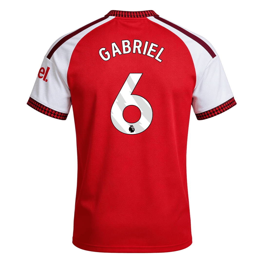 GABRIEL #6 Arsenal Domicile Maillot 2026/27 Rouge Joueur