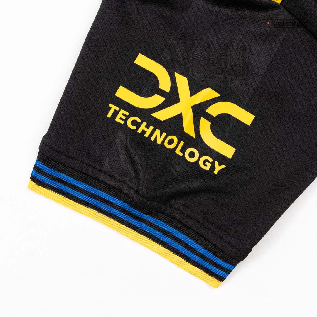 Manchester United Third Maillot Kit 2025/26 Enfant Noir