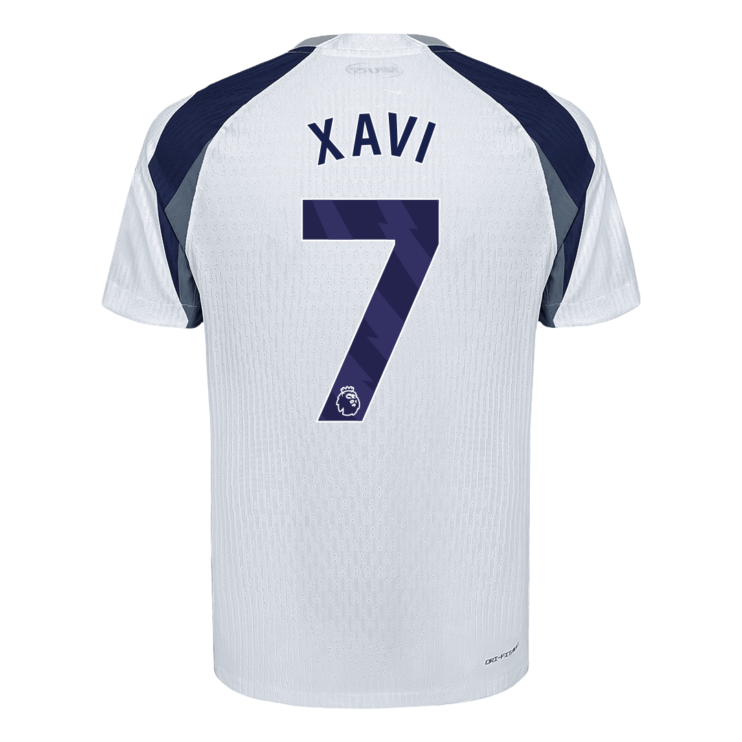 XAVI #7 Tottenham Hotspur Domicile Maillot 2025/26 Blanc Authentique