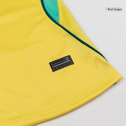 Vrouwen Brazilië Thuisshirt - Wereldkampioenschap 2026 Geel