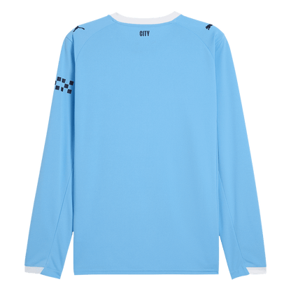 Manchester City Domicile Maillot Manches Longues 2025/26 Grande Taille