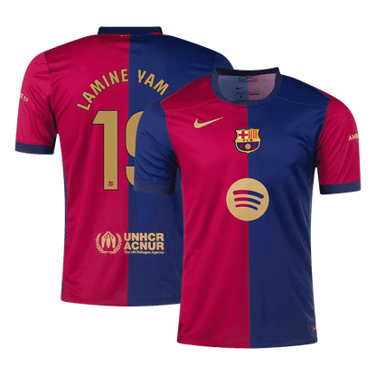LAMINE YAMAL #19 Barcelone Domicile Maillot 2024/25 Spotify Logo Without Text - Super - Mon Maillot Foot Store