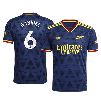 GABRIEL #6 Arsenal Extérieur Maillot 2026/27 Bleu marine Joueur