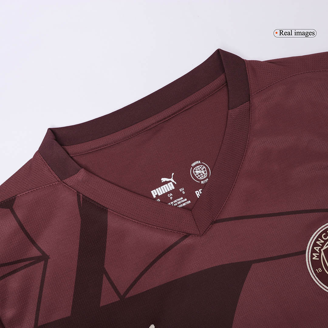 Manchester City Third Maillot 2024/25 Grande Taille