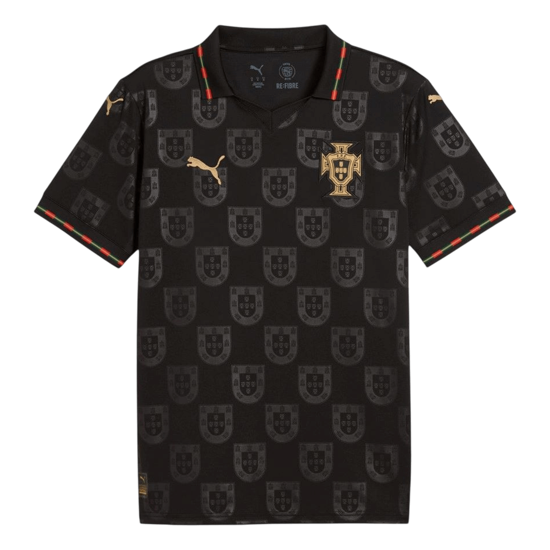 Portugal Maillot Kit - Coupe du Monde 2026 Noir