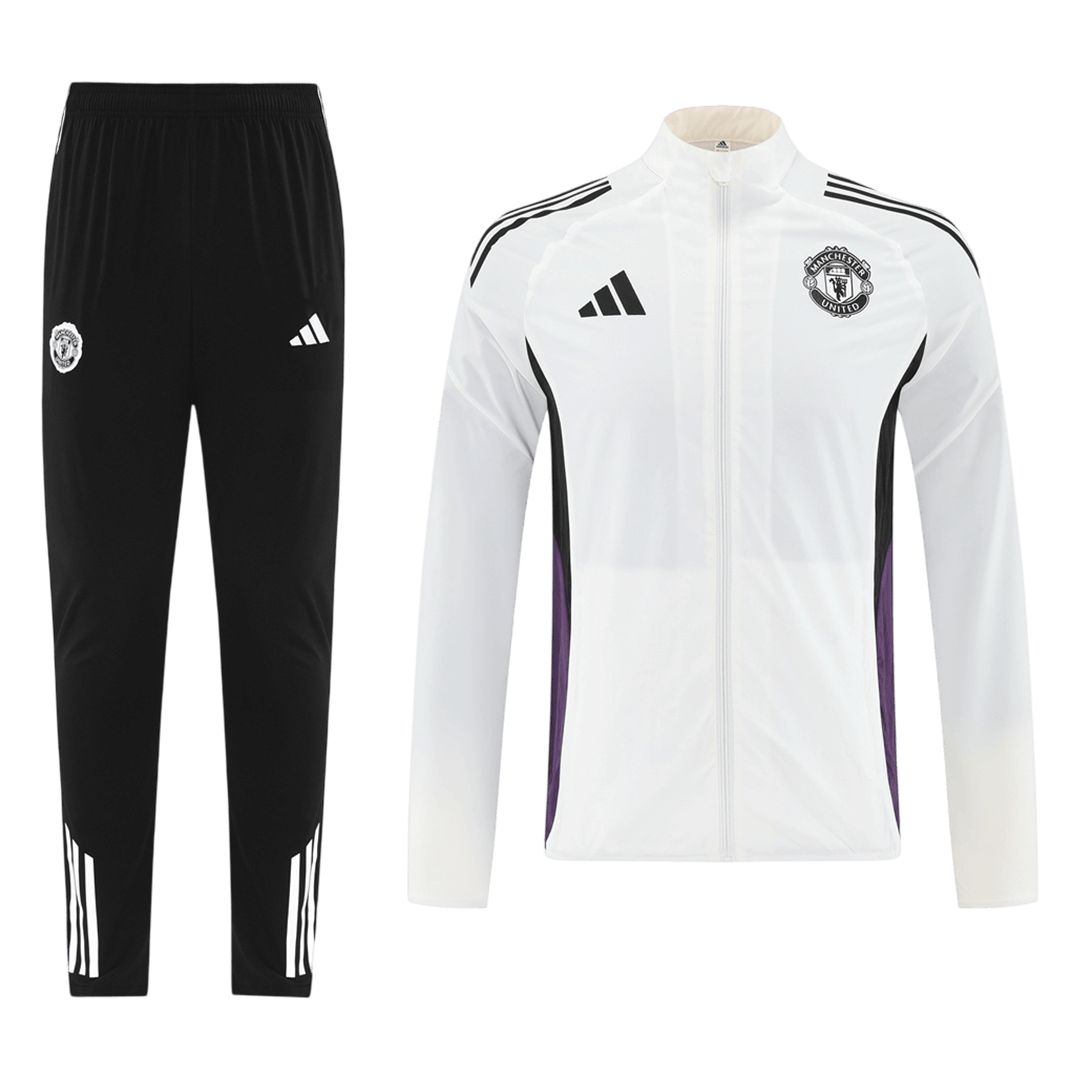Manchester United Sweatshirt Kit 2025/26 Blanc
