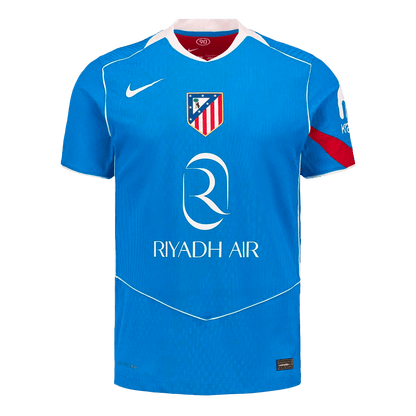 SØRLOTH #9 Atlético Derde Thuisshirt 2025/26 Blauw Speler