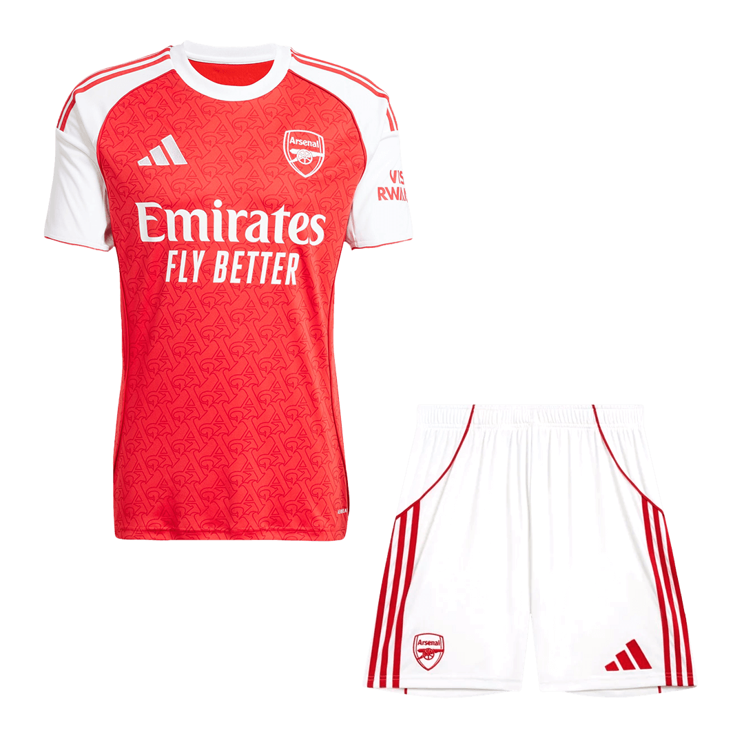 Arsenal Domicile Maillot Kit 2025/26 Rouge