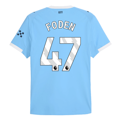 FODEN #47 Manchester City Domicile Maillot 2025/26 Authentique