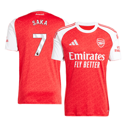 SAKA #7 Arsenal Domicile Maillot 2025/26