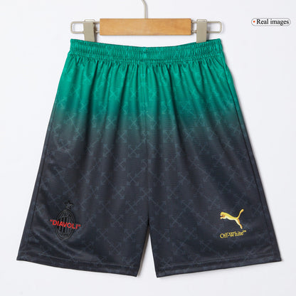 Milan AC Fourth Away Maillot Kit 2024/25 Junior