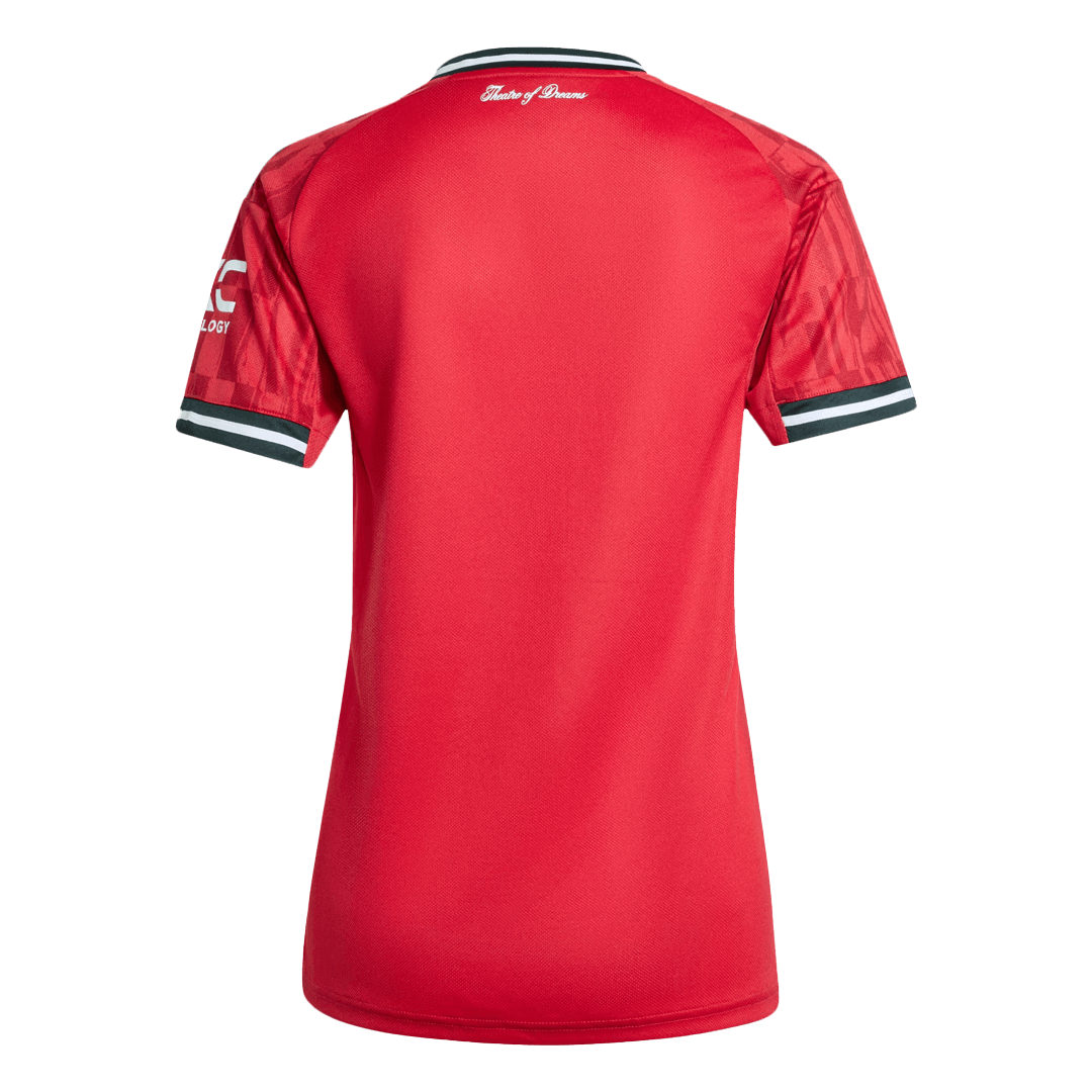 Manchester United Thuisshirt Dames 2025/26 Rood