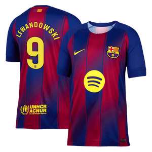 LEWANDOWSKI #9 Barcelone Domicile Maillot 2025/26