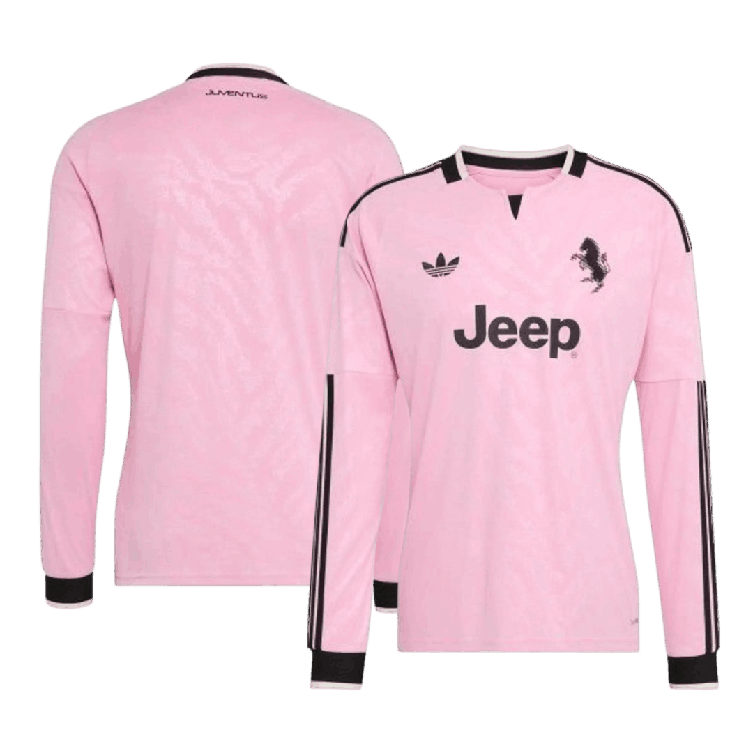 Juventus Extérieur Maillot Manches Longues 2026/27 Rose