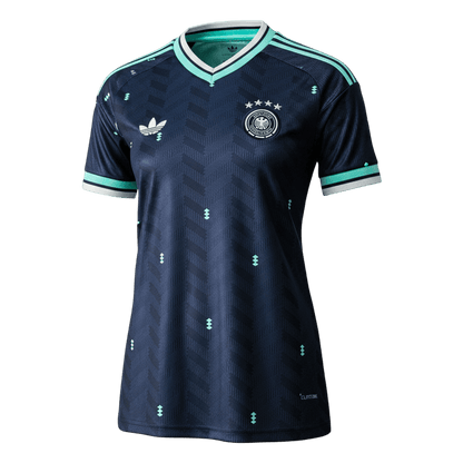 Vrouw Duitsland Uit Exterieur Thuisshirt - WK 2026 Marineblauw