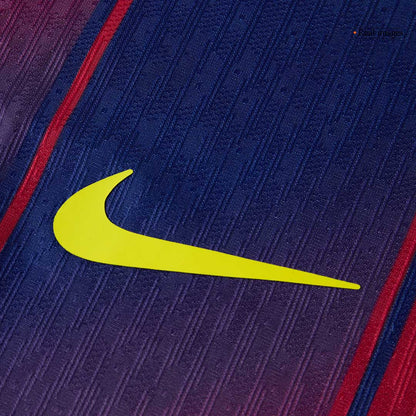 ROONY #19 Barcelone Domicile Maillot 2025/26 Rouge et Bleu Joueur - UCL