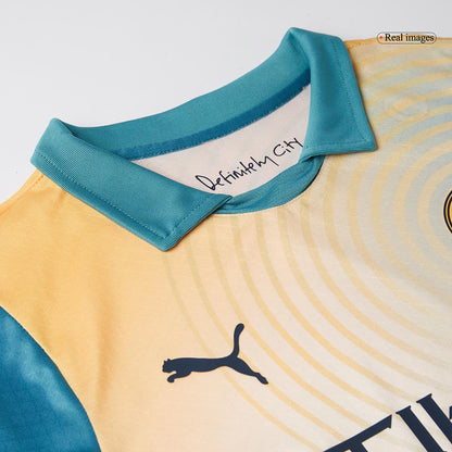 Manchester City Fourth Maillot 2024/25 Authentique - Definitely City (UCL) Grande Taille