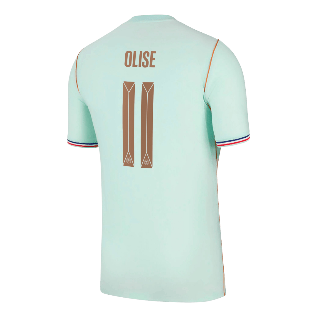 OLISE #11 Frankrijk Uit Thuisshirt - Wereldkampioenschap 2026 Blauw