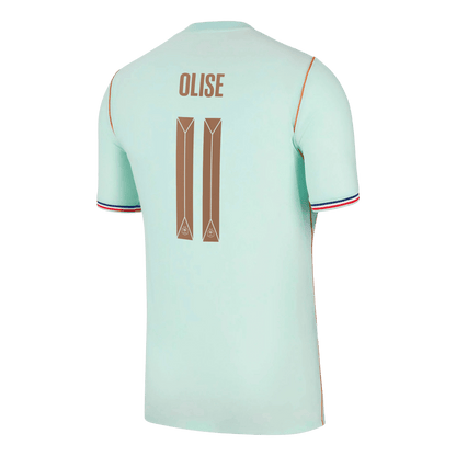 OLISE #11 Frankrijk Uit Thuisshirt - Wereldkampioenschap 2026 Blauw