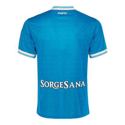 Napoli Domicile Maillot 2025/26 Bleu Grande Taille