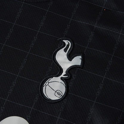 XAVI #7 Tottenham Hotspur Extérieur Maillot 2025/26 Noir Grande Taille