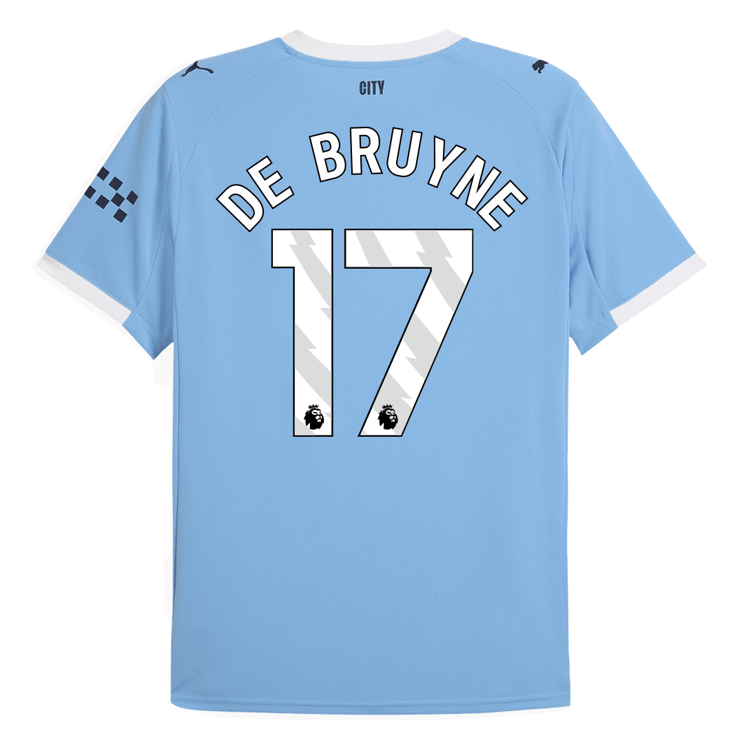 DE BRUYNE #17 Manchester City Domicile Maillot 2025/26