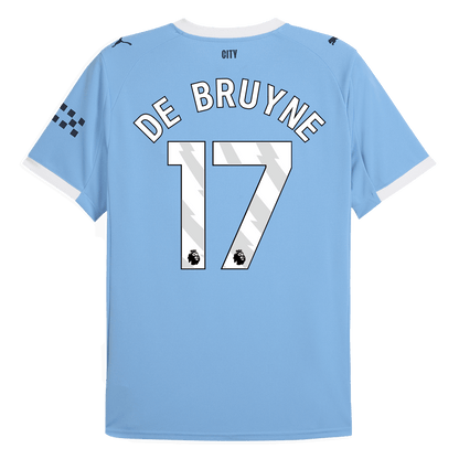 DE BRUYNE #17 Manchester City Domicile Maillot 2025/26
