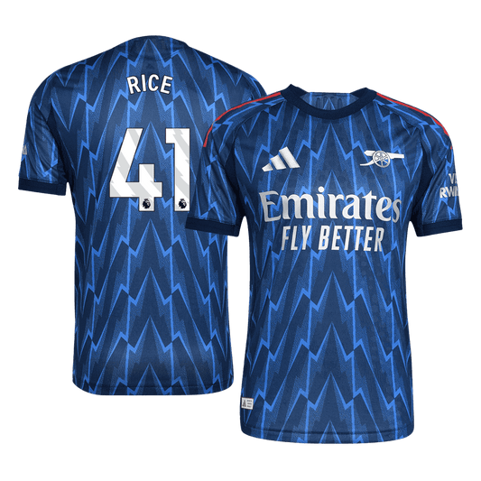 RICE #41 Inter Miami CF Extérieur Maillot 2025/26 Bleu Authentique