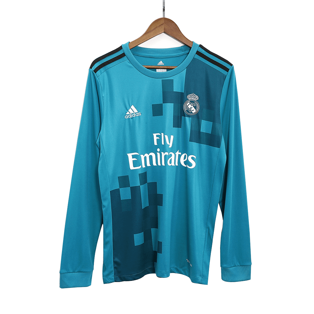 Vintage Real Madrid Third Maillot Manches Longues 2017/18